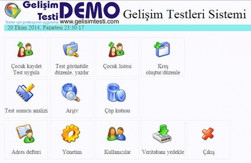 Gelişim Testleri Programı